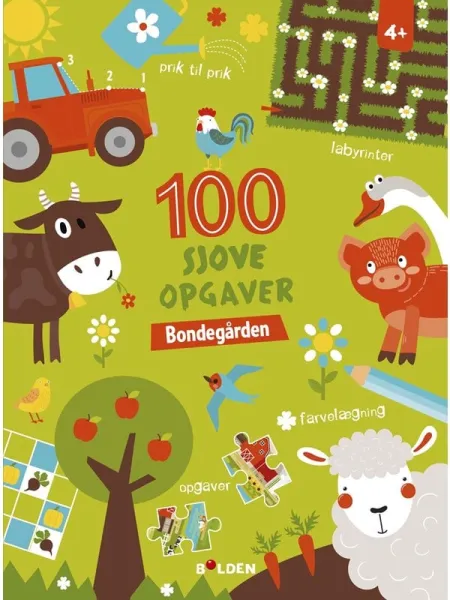 100 vidám feladat: A tanya (4 éves kortól) - Hobbi - Puha fedeles könyv