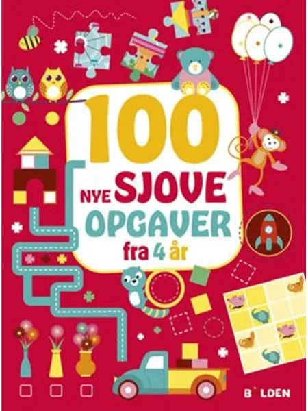 100 ÚJ vidám feladat - 4 éves kortól - Hobbi - Puha fedeles könyv
