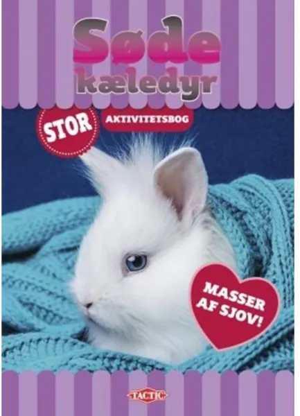 Tactic Cuki háziállatok nagy foglalkoztató könyv (96 o.)