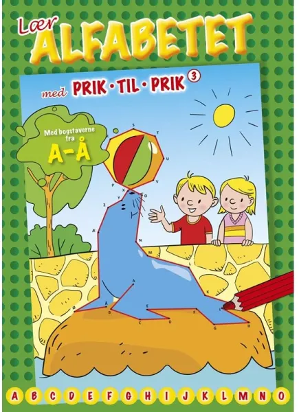 Tanuld meg az ábécét pont összekötéssel (Fóka) - Hobbi - Füzet