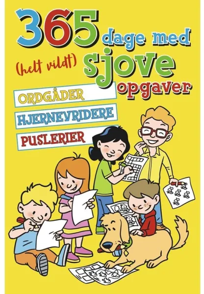 365 nap szuper vicces feladatokkal - Gyerekkönyv - Puha borító