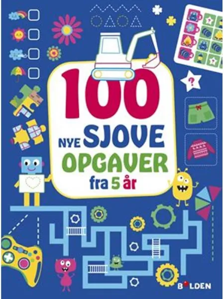 100 ÚJ vidám feladat - 5 éves kortól - Hobbi - Puha fedeles könyv