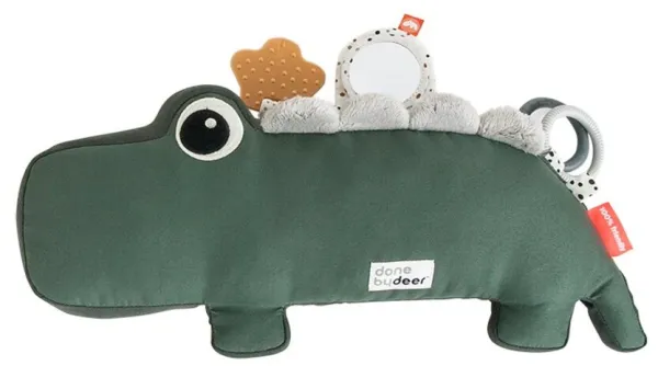 Tummy Time aktivitás játék - Croco, zöld