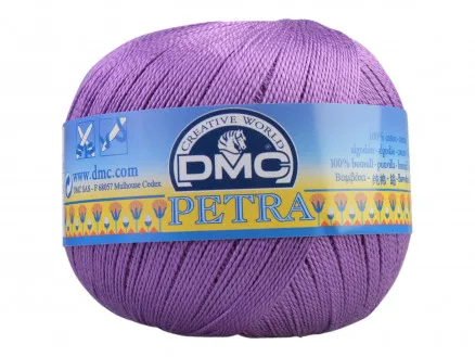 DMC Petra No. 5 Horgolófonal Egyszínű 53837 Lila