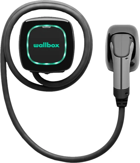 Wallbox Pulsar Plus töltődoboz Wi-Fi-vel, 22 kW, 5 méter, 2-es típus, fekete