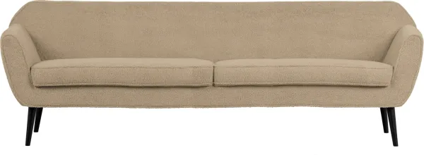 Rocco, Loungekanapé, homokszín, H75x230x82 cm