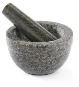 Rösle Mozsár 0,35 liter 14 x 8 cm Sötétszürke gránit