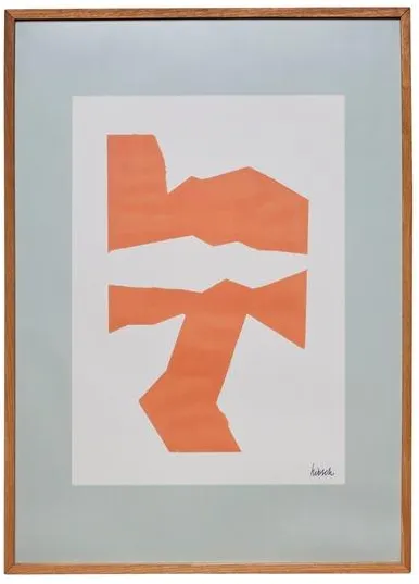 Hübsch Focal Képkeret 50x70 Natúr