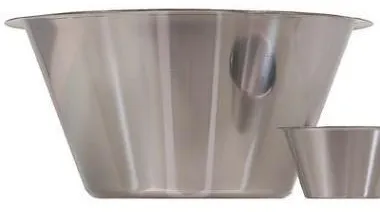 Keverőtál, magas, rozsdamentes acél, Ø40,5xH24 cm, 14 L