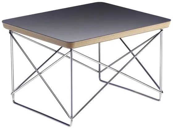 Vitra Occasional LTR Éjjeliszekrény Fekete/Króm