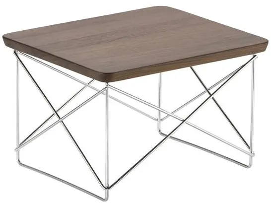 Vitra Occasional LTR Éjjeliszekrény Dió/Króm