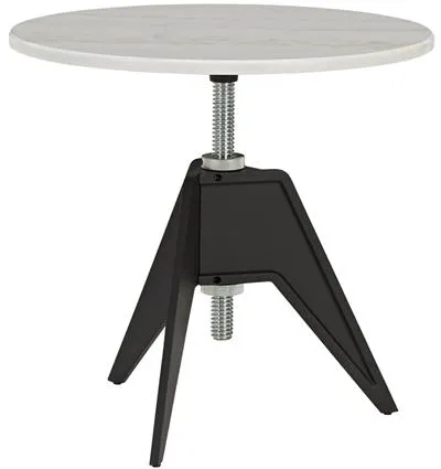 Tom Dixon Screw Oldalsó asztal Ø60 Fehér