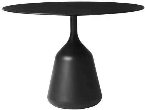 Wendelbo Coin Alacsony Oldalasztal Fekete Laminált