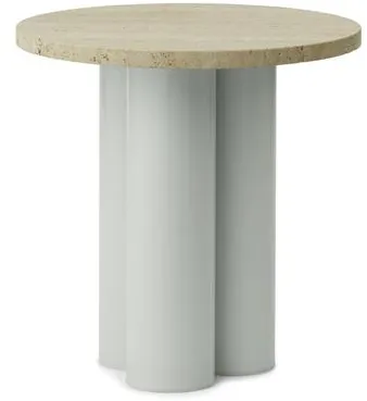Normann Copenhagen Dit Oldal asztal Világoszöld/Travertine Light