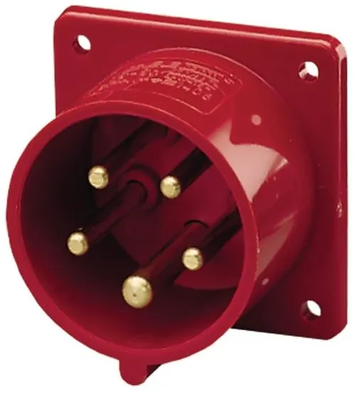 Mennekes CEE készülékbemenet 5 pólusú 16A 400V IP44 6H