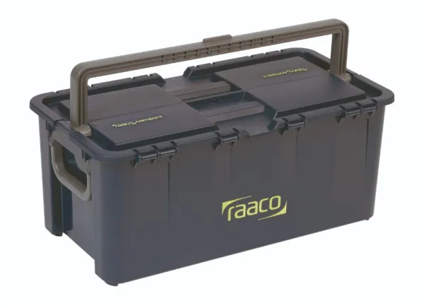 Raaco Compact 37, tálcával és 7 betéttel